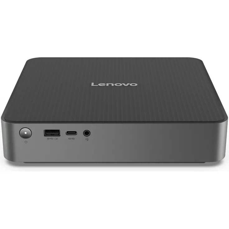 Lenovo IdeaCentre Mini 01IRH10R, Kompakter Desktop-PC mit AMD GX-210HA, 16 GB RAM, 512 GB SSD und Intel Arc Graphics, Grau