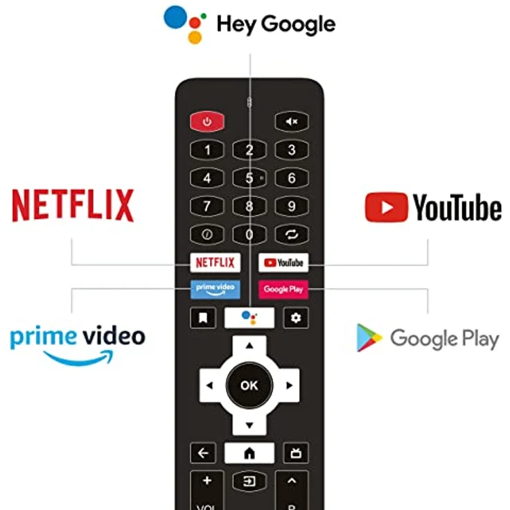 DYON Smart 42 AD-2 105cm (42 Zoll) Android TV (Full-HD, HD Triple Tuner, Prime Video, Netflix, Google Play Store für DAZN, Disney+ uvm., Google Assistant, BT-Fernbedienung) [Modelljahr 2022] – Bild 3