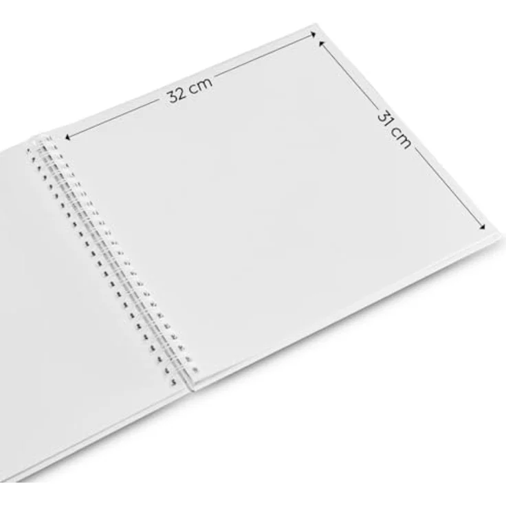 Hama Fotoalbum Fine Art, Spiral-Album mit individuellem Cover und 100 weißen Innenseiten, FSC-Mix, strukturierter Oberfläche – Bild 14