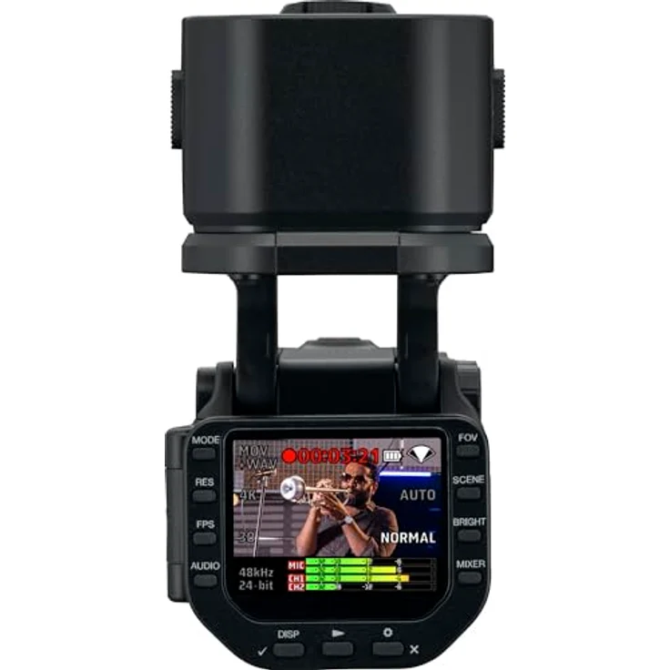 Zoom Q8n-4K, 4K Handy Video Recorder mit austauschbarem Mikrofonkapselsystem und HDR-Aufnahmen – Bild 10