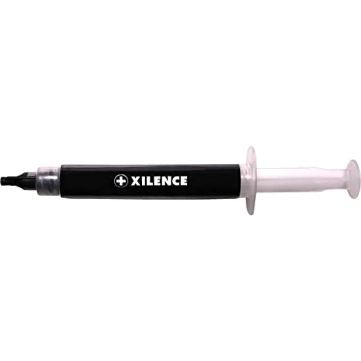 Xilence XPTP High Performance Wärmeleitpaste, Spatel zum Auftragen, Reinigungstuch, 1,5g, grau