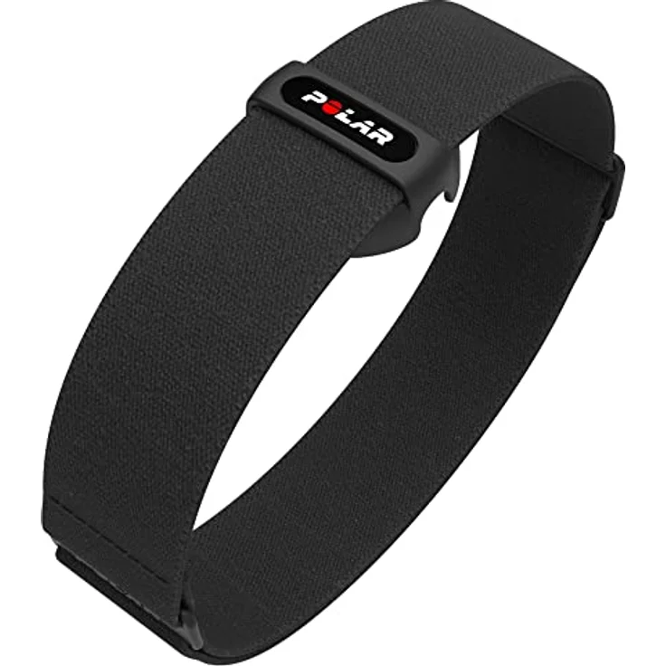 Polar OH1+ Optischer Pulssensor, Wasserdicht, Befestigungsklammer für Schwimmbrille, Bluetooth und ANT+, Textilarmband, Grau, One Size – Bild 4