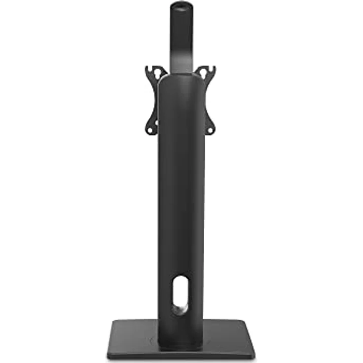 PureMounts Monitor-Halterung für einen Bildschirm, 1x VESA 75x75 bis VESA 100x100 Monitor-Aufnahme, stufenlos Höhenverstellbar, neigbar, schwenkbar, drehbar, schwarz, PM-OFFICE-ST-01, für 1 Monitor – Bild 3