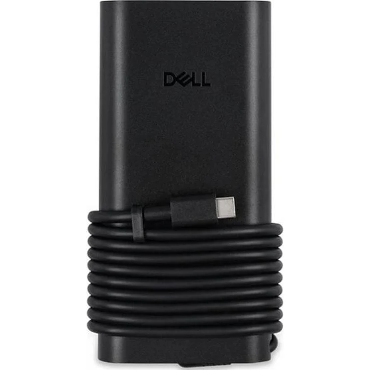 Dell USB-C GaN AC Adapter (165 W), Notebook Netzteil mit Power Cord und 1 Jahr Garantie, Schwarz – Bild 1
