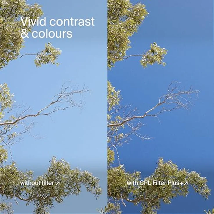 Urth 127mm Circular Polarizing (CPL) Objektivfilter Plus+, Polarisationsfilter für verbesserte Bildqualität und Farbkontrast – Bild 7