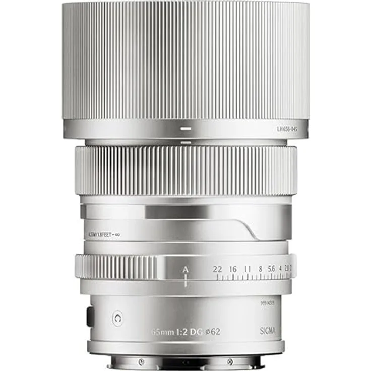 Sigma 65mm f/2 DG Contemporary Objektiv, Personen- und Landschaftsaufnahme, kompatibel mit Monture L, silber