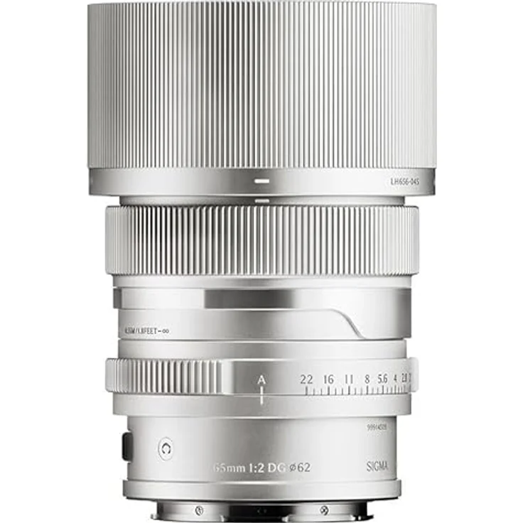 Sigma 65mm f/2 DG Contemporary Objektiv, Personen- und Landschaftsaufnahme, kompatibel mit Monture L, silber – Bild 1