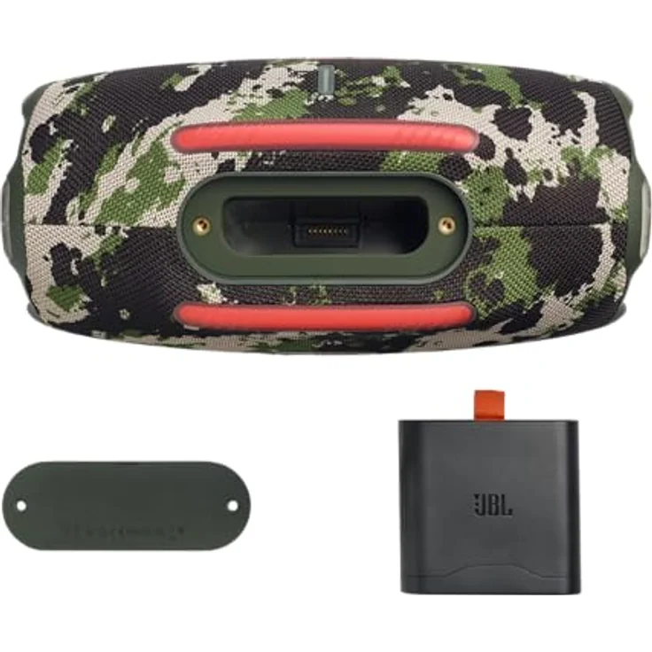 JBL Xtreme 4 Musikbox in Camouflage – Tragbare Bluetooth-Lautsprecher-Box mit tiefem Bass, KI-Sound-Boost und integrierter Powerbank – Wasserfest und staubfest – 24 Laufzeit – Bild 5