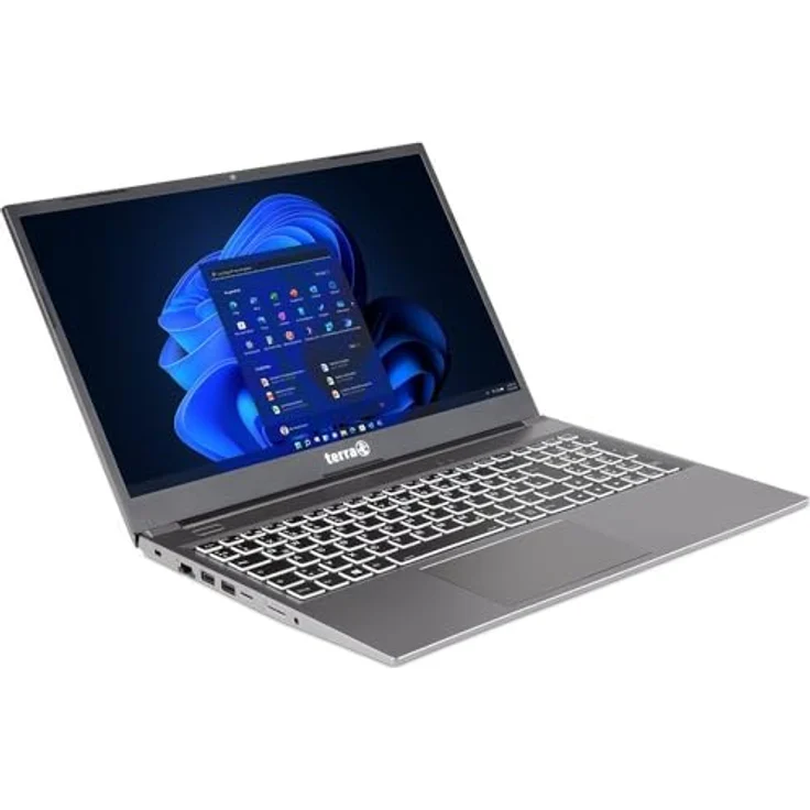 Wortmann TERRA MOBILE 1500P, 15,6" Notebook mit AMD Ryzen 5 7430U, 16 GB RAM, 500 GB SSD, Windows 11, grau – Bild 8
