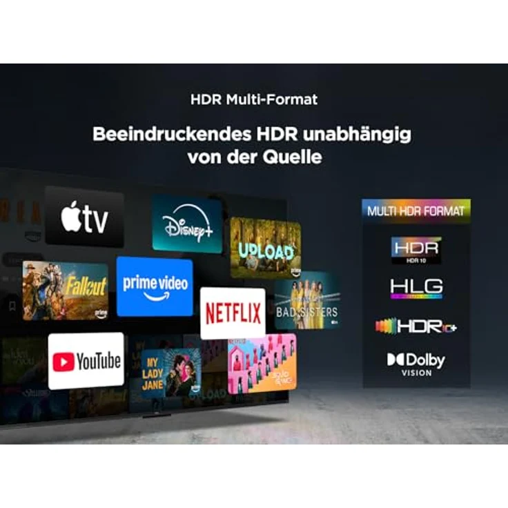 TCL 65T6C QLED 4K UHD TV mit Dolby Atmos, Fire TV, AirPlay 2, Alexa-Sprachsteuerung & 97% DCI-P3 – Bild 8
