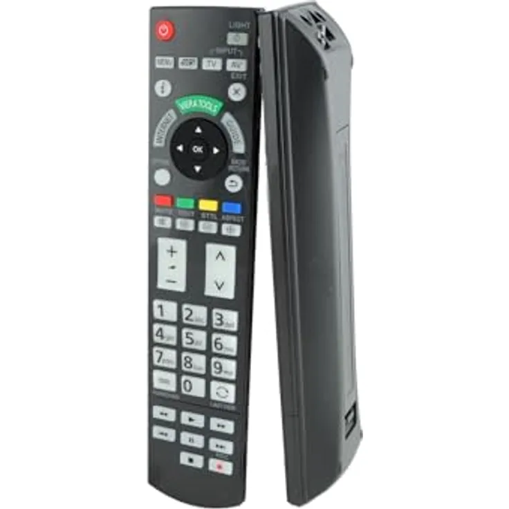 azurano N2QAYB000715 Fernbedienung (Fernbedienung für PANASONIC N2QAYB000715 - TX-L42DT50 L42ETW50 L47ET5)