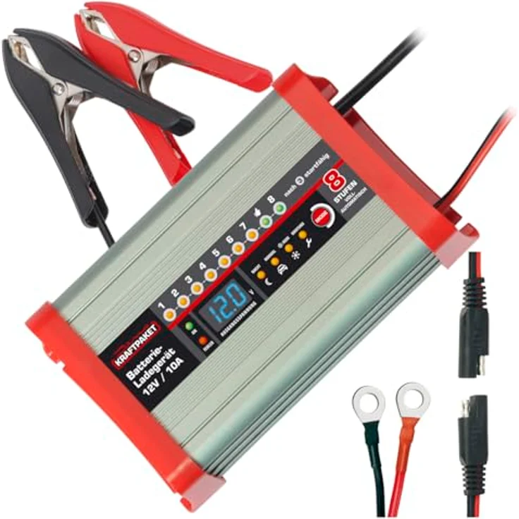 Dino KRAFTPAKET 136321 Automatikladegerät 12V 10A – Bild 2
