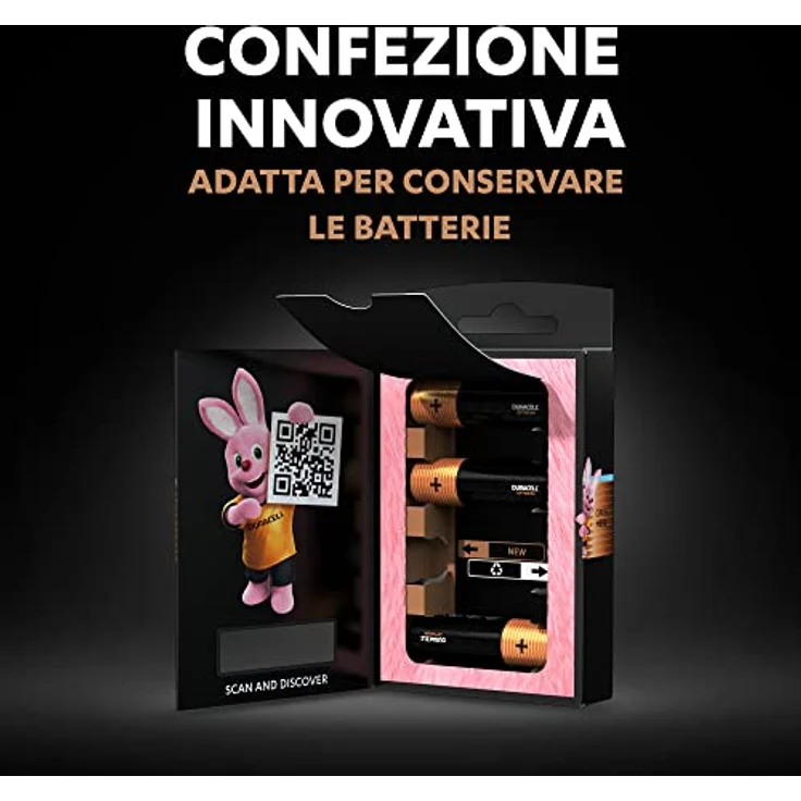 Duracell Optimum AA Batterien, 2000mAh, langlebige und hochleistungsfähige Alkali-Batterien, 4er Blister – Bild 5