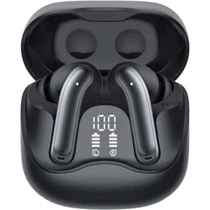 Audiocore AC591 PRO, Kabelloses Headset mit Hybrid ANC, 6 Mikrofonen, 33h Akku, Bluetooth 5.4, intelligente App, Mono-Modus, einstellbarer Equalizer – Bild 2