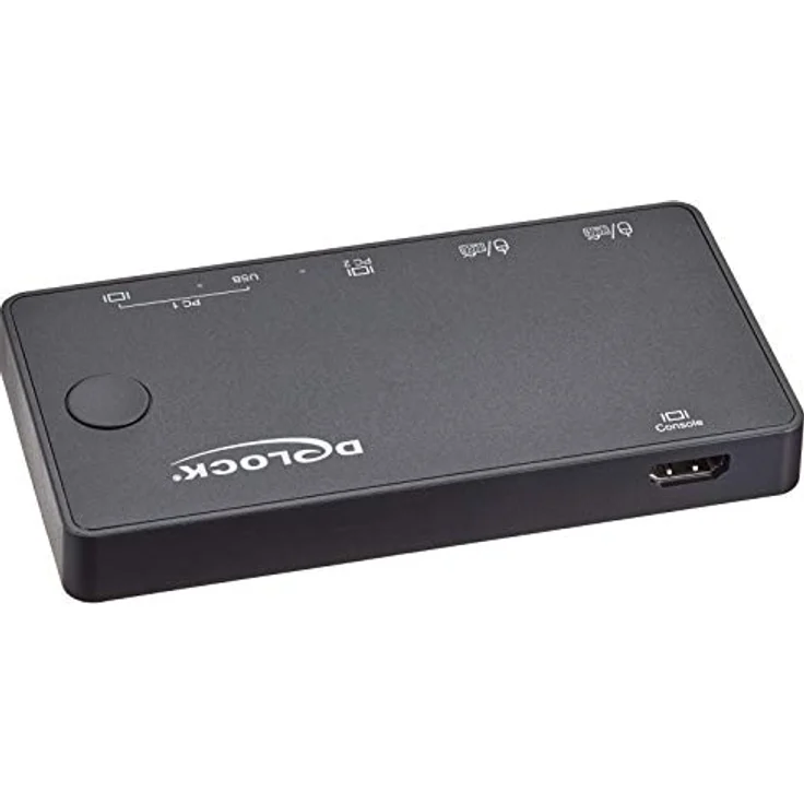 DeLOCK HDMI / USB-C KVM Switch 4K 60 Hz mit USB 2.0 (11477) – Bild 3