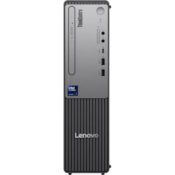 Lenovo ThinkCentre neo 50s Gen 6, SFF AI PC mit Core Ultra 7 265, 16 GB RAM, 1 TB SSD, Raven Black, Win 11 Pro, 3 Jahre Vor-Ort-Support