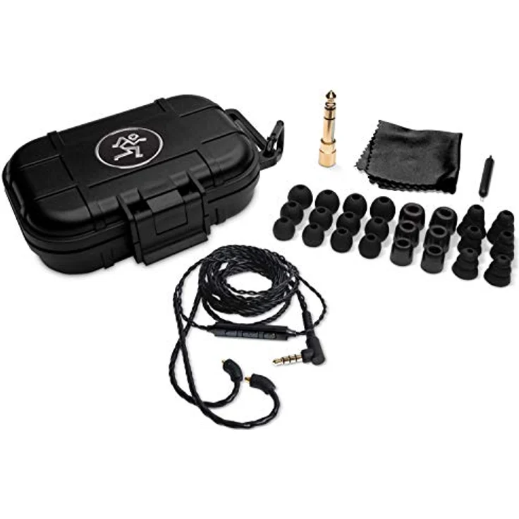 Mackie MP-320 Ear Monitor (2052037-00), In-Ear-Kopfhörer, transparent – Bild 3