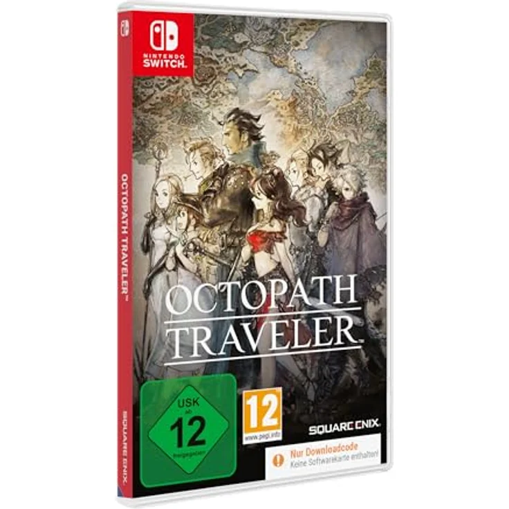 SQUARE ENIX Octopath Traveler (Code in a Box) [Switch], Nintendo Switch Spiel – Bild 1
