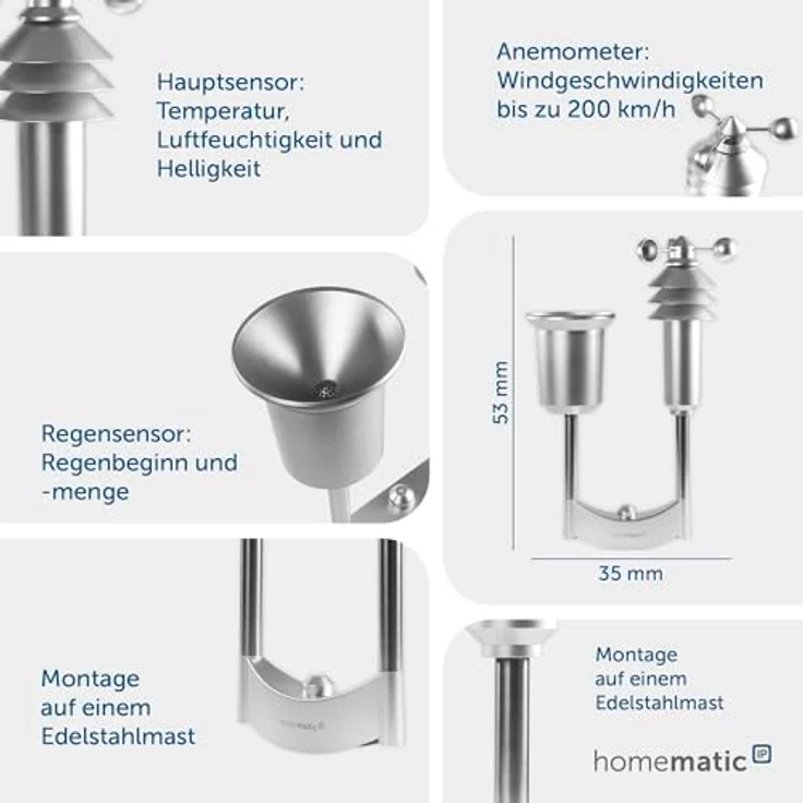 Homematic IP Wettersensor – plus (HmIP-SWO-PL) – Bild 6