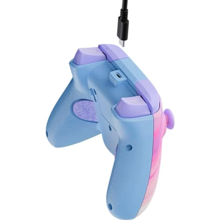 Turtle Beach Rematch Advanced Wired Gamepad, Gaming Controller mit Hall-Effekt-Hair-Trigger und Leuchtfunktion, Cotton Candy (PC) – Bild 14