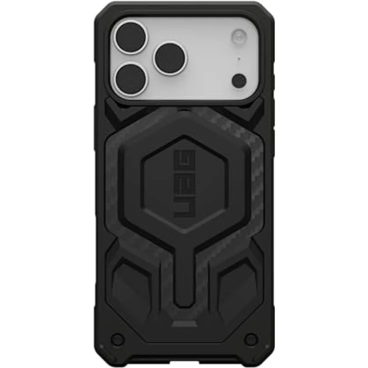 UAG Monarch Pro MagSafe, Hochresistente Smartphone Hülle für Apple iPhone 17 Pro Max, Schwarz – Bild 3