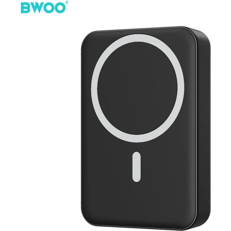BWOO GSM188867 20W 10000 mAh Powerbank, schwarz für Smartphones, Laptops und Kopfhörer