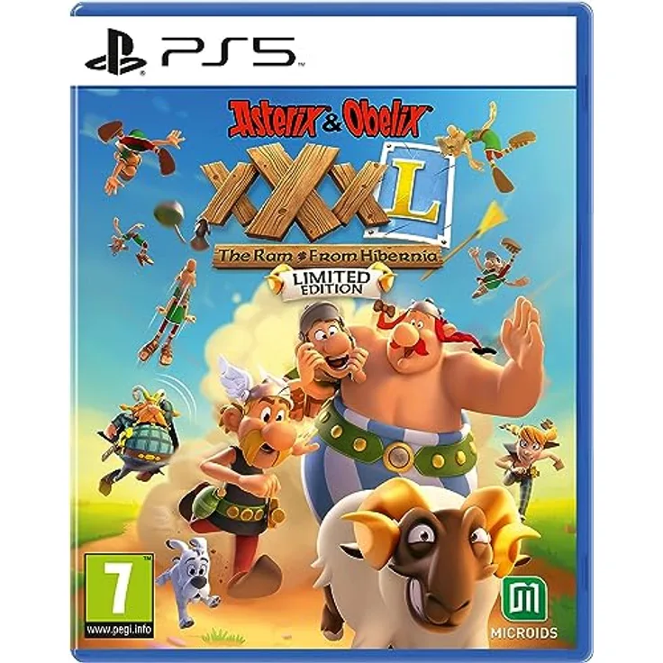 Microids Asterix & Obelix XXXL: The Ram From Hibernia - Limited Edition PS5, 6 neue Welten, stylische Combos, lokaler Koop-Modus