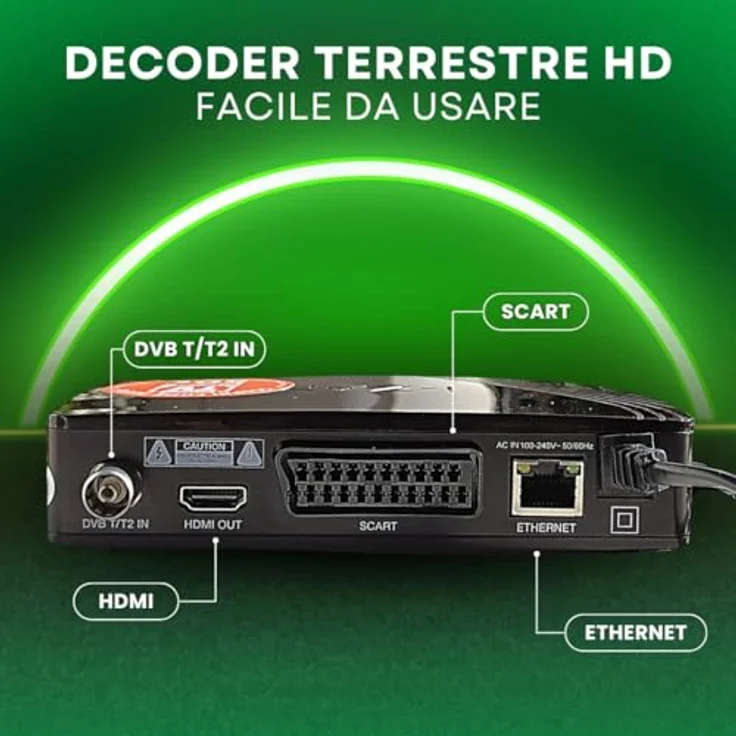 TIVUSAT T366, DVR Digital TV Receiver mit 2 Kanälen, Composite Video, 2 USB-Anschlüssen, schwarz, 222 Gramm – Bild 4