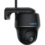 Reolink Argus PT Pro WLAN Akku 4MP Überwachungskamera für den Außenbereich, 2,4/5GHz WLAN, 355°/140° Schwenkbare, 2-Wege Audio, Smarte Erkennung