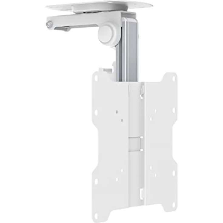 mywall HL12WL TV Wand-/-Deckenhalterung 43,2cm (17") - 94,0cm (37") zum Unterbau unter Hängeschränken Einbau in Wohnwagen Installation unter Schrägdecken Neigbar + Schwenkbar Tragkraft 20 kg – Bild 1