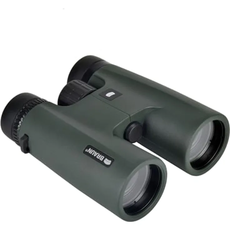 Braun Wildline 8x42, Fernglas mit erstklassiger Optik, 570 g, BK-7 Dachprismen, weites Sichtfeld, minimaler Nahbereich von 4 m