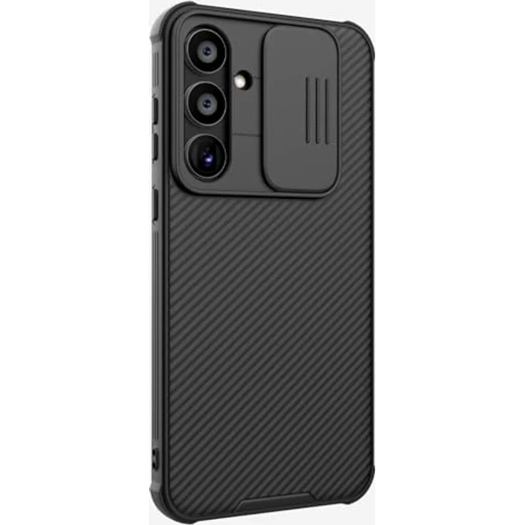 Nillkin CamShield Hülle für Samsung Galaxy A55 5G - Back Cover mit Kamera Slider - Extra Camera Protection - Schwarz – Bild 2