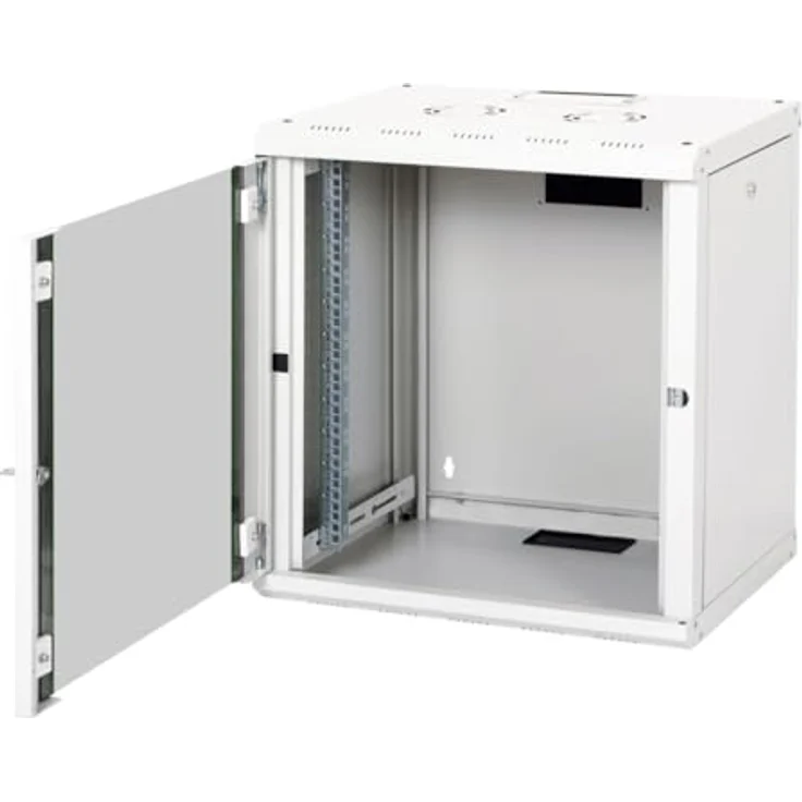 Equip Serverschrank 19" 12U 600x450mm Glastür grau - Optimale Leistung in jedem Raum – Bild 2