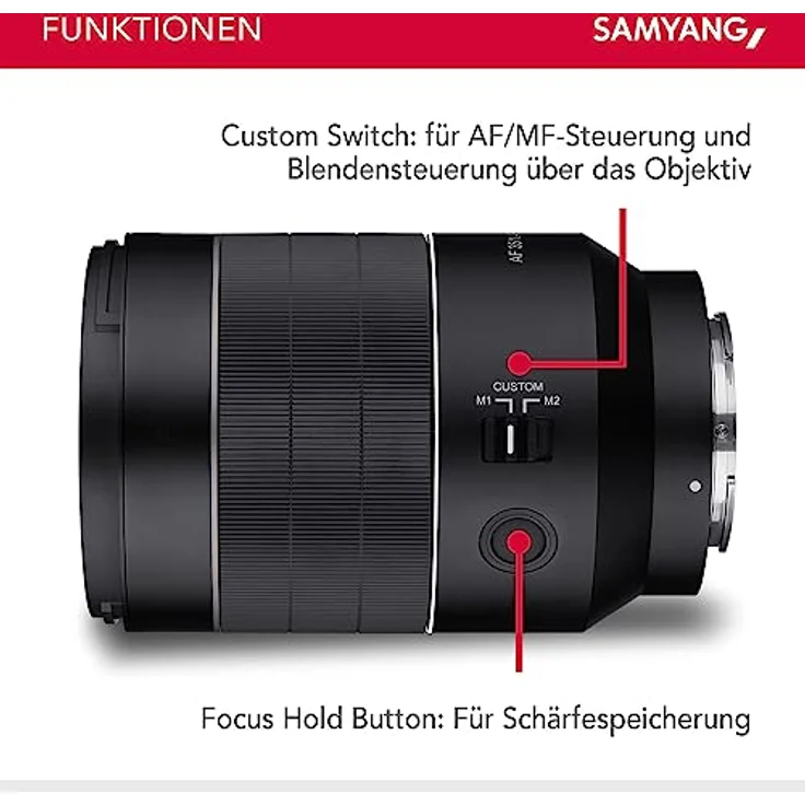 Samyang AF 35mm F1,4 II FE für Sony E – Autofokus Vollformat & APS-C Weitwinkel Objektiv Festbrennweite spiegellose , Mount Systemkameras Alu Gehäuse Wetterschutz Sony A9 A7 A1 Alpha 6000 Serie – Bild 3