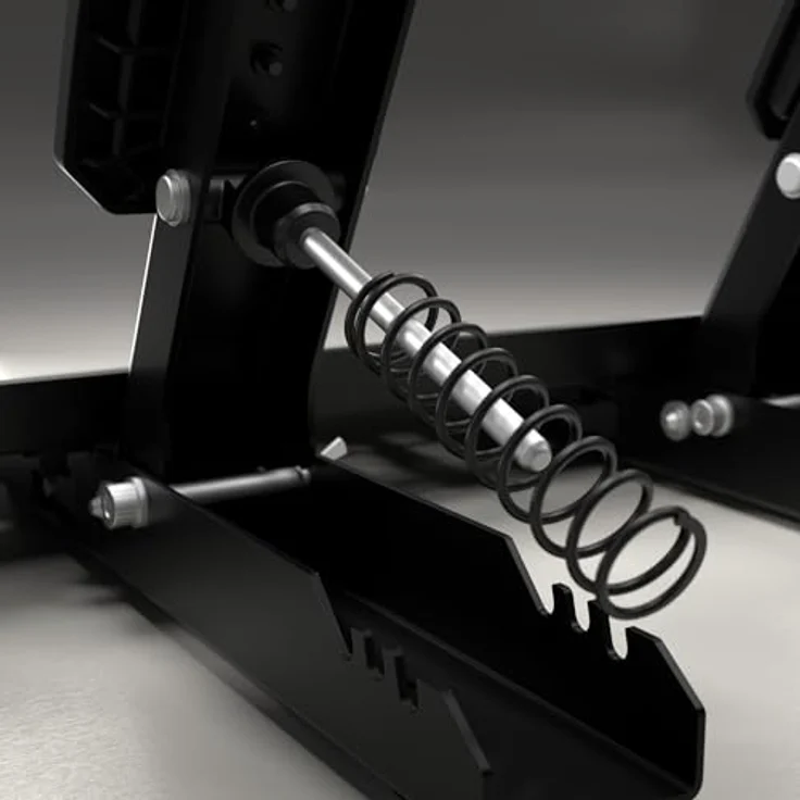 THRUSTMASTER Raceline Pedals III, Modulares Pedalset mit H.E.A.R.T.-Sensoren, einstellbarer Druckkraft, für PS5, PS4, Xbox und PC, schwarz – Bild 5
