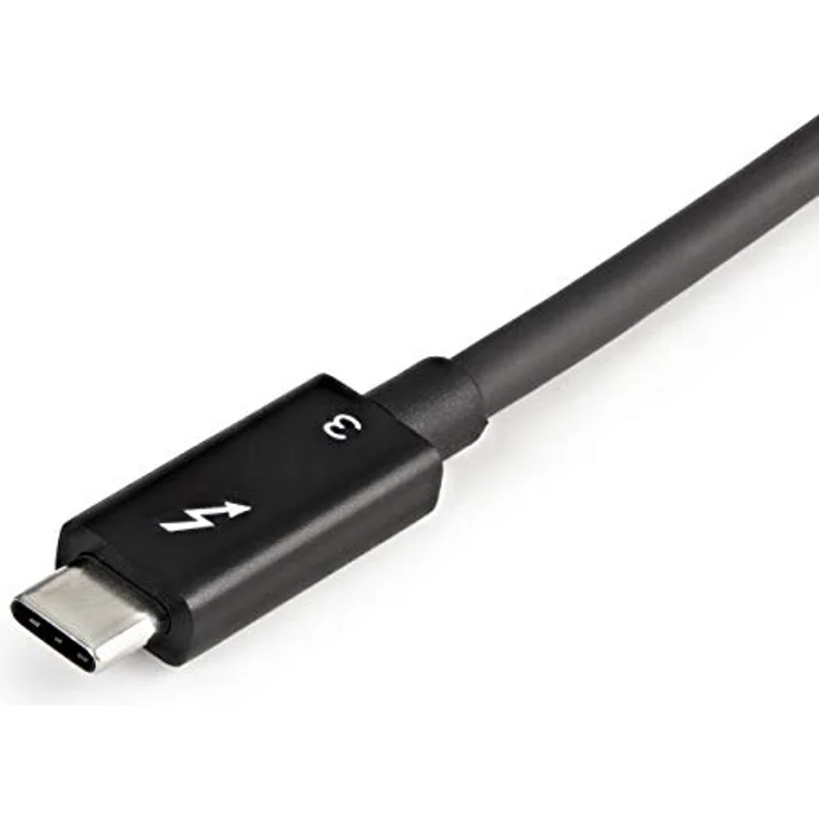 StarTech.com Thunderbolt 3 auf Dual DisplayPort Adapter DP 1.4, Dual 4K 60Hz oder Single 8K/5K, silber – Bild 3