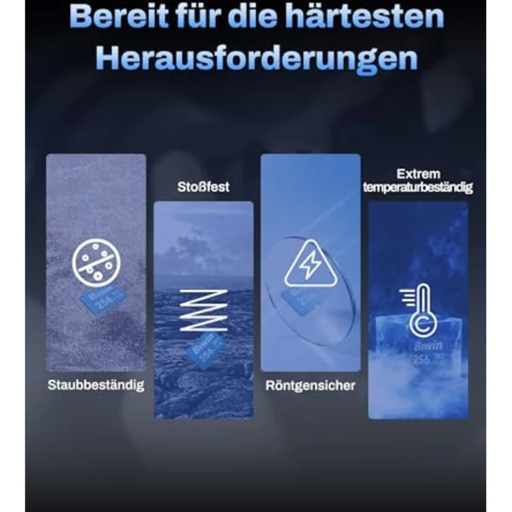 Biwin MS100 MicroSDXC UHS-I Speicherkarte 64GB, Lesegeschwindigkeit bis zu 100MB/s, A1 V30 U3, optimal für 4K UHD Videos und kompatibel mit Smartphones/Tablets/Digitalkameras – Bild 5