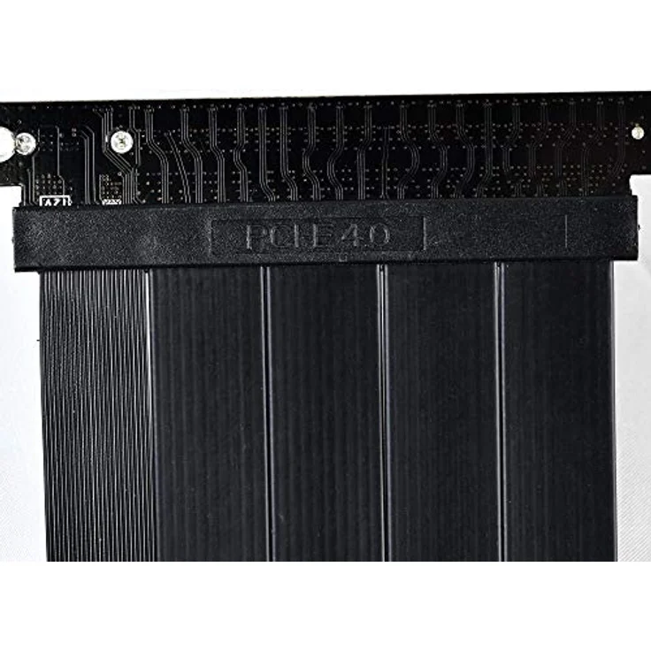 Lian Li PCIe x16 Riser Flachband-Kabel - PCIe 4.0, 200 mm, Schwarz – Bild 3