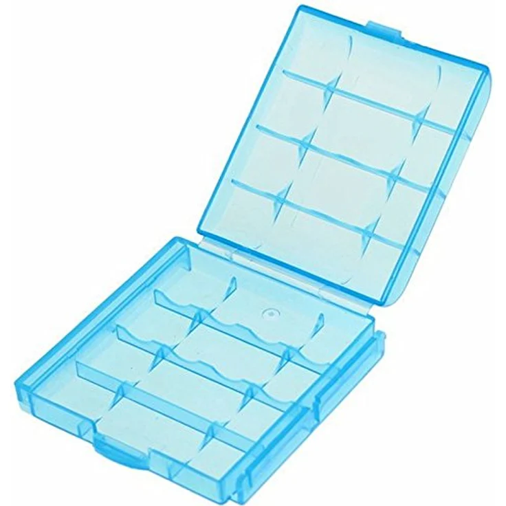 AccuCell eneloop Mignon AA NiMH Akkus, wiederaufladbar in Storage Case Box Blau – Bild 4