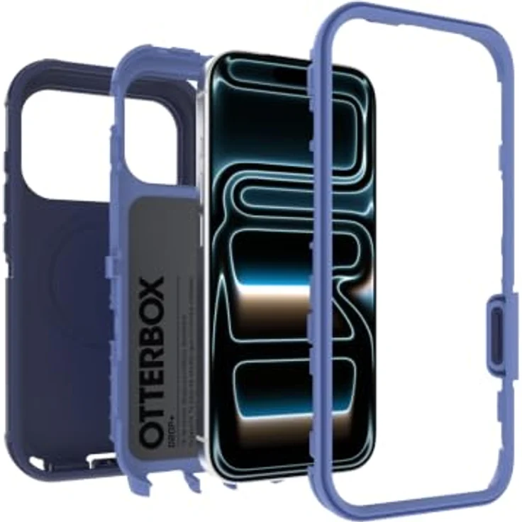 Otterbox Defender Series Pro Outdoorcase für Apple iPhone 18 Pro, iPhone 17 Pro, blau, mit MagSafe-Kompatibilität und dreilagigem Schutzdesign – Bild 3