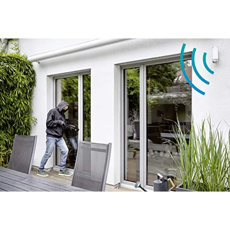 Bosch Smart Home Eyes Außenkamera, Überwachungskamera kompatibel mit Amazon Alexa – Bild 2