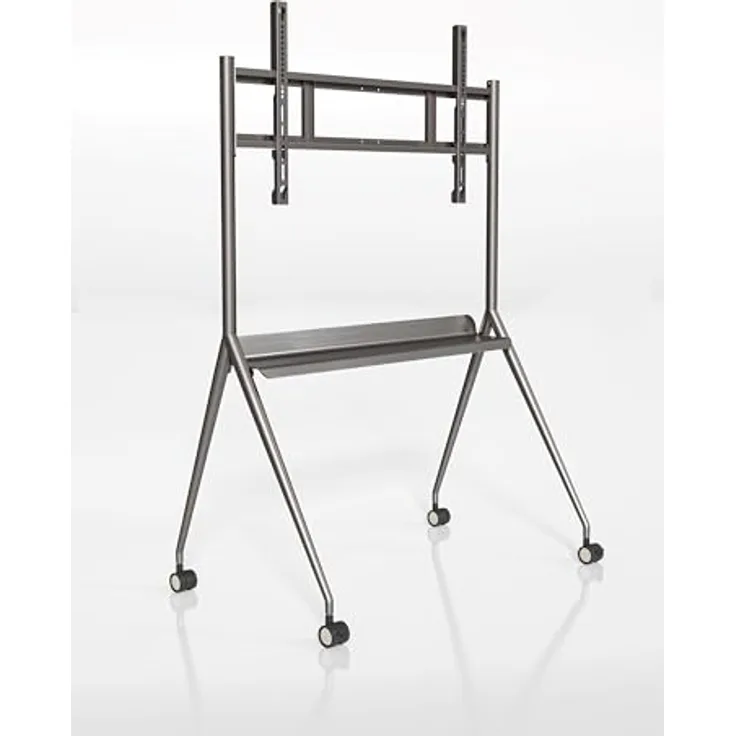 Hikvision Rollenhalterung für interaktive Bildschirme, mobile Stahlkonstruktion, max. 85 kg, 140 cm/150 cm/190 cm, grau/silber, 321200047 (ds-d5abky2-s)