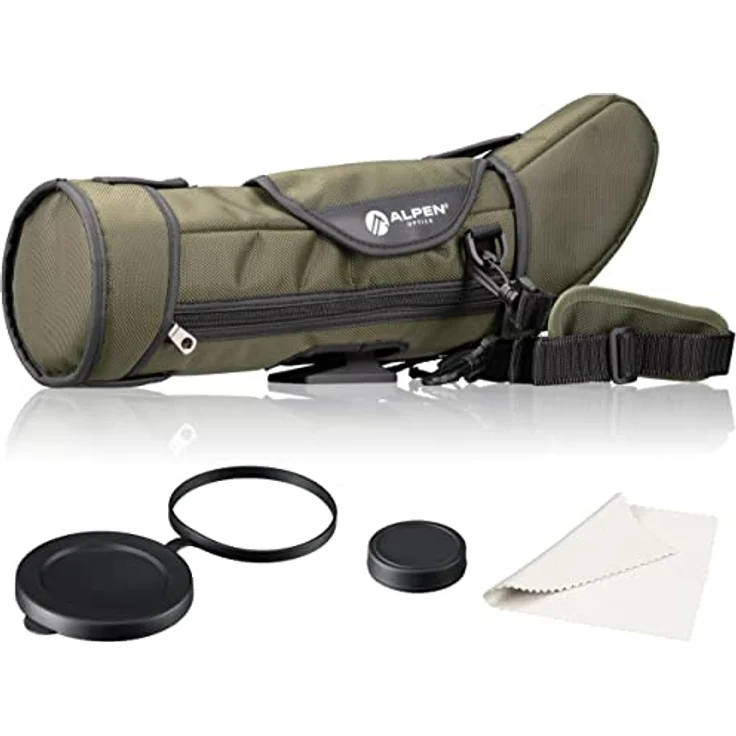 Alpen ALPEN OPTICS Wings 20-60x80 Spektiv, 45° Winkel, grün/schwarz, BK-7 Prismen, volle Mehrschichtvergütung – Bild 8