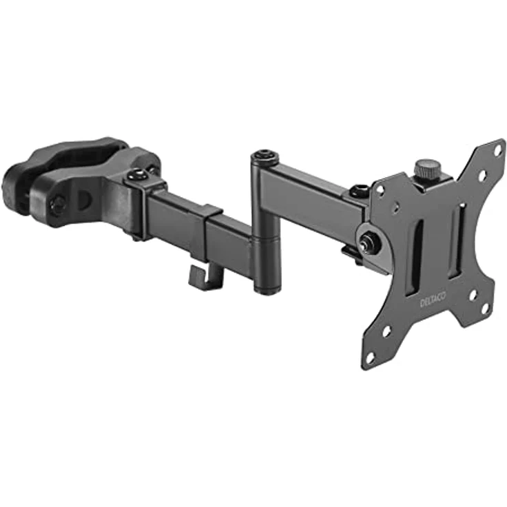 Deltaco ARM-0305 Monitorarm / Stand für 32" Monitore, TV Wandhalterung, verstellbar, Schwarz – Bild 3