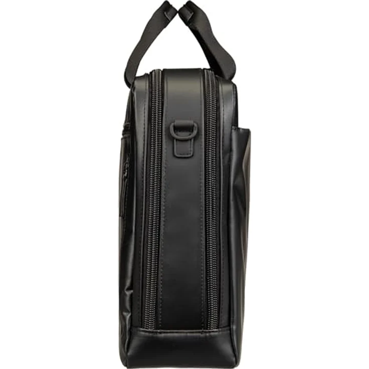Jost Tolja Aktentasche 38 cm, Laptopfach für Notebooks, Schwarz – Bild 3