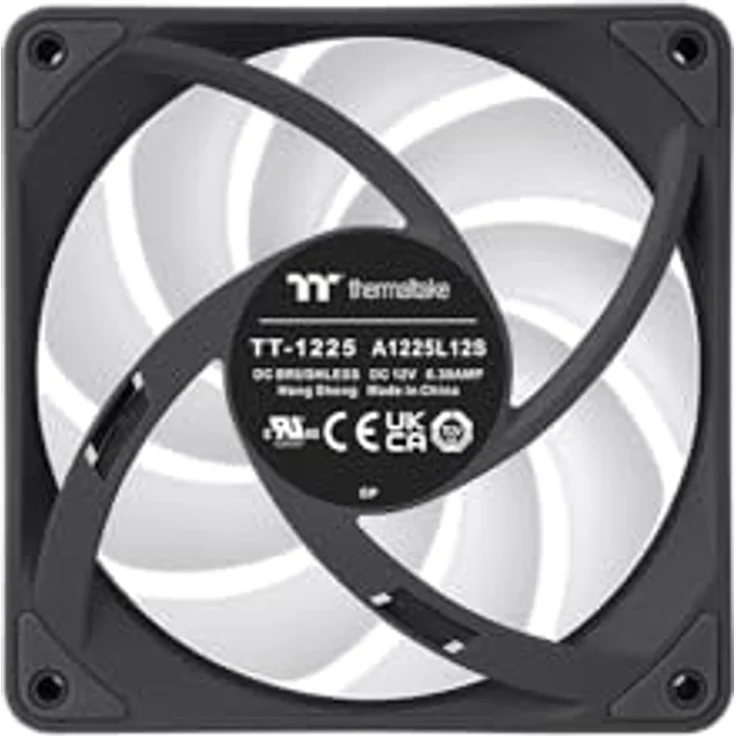 Thermaltake CT140 EX Reverse ARGB | 3 Fan Pack, Gehäuselüfter mit umgekehrten Lüfterblättern und 94,95 CFM Luftstrom, Weiß – Bild 4