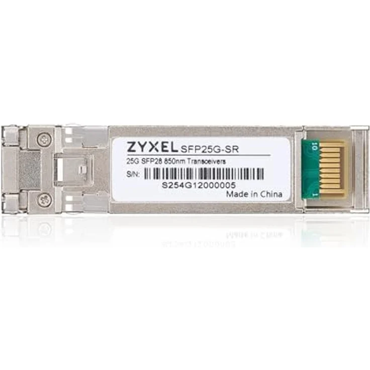 Zyxel 25G SFP28 ShortRange Modul 850nm, Transceiver mit bis zu 25 Gbit/s und 100m Reichweite, LC-Anschluss – Bild 2