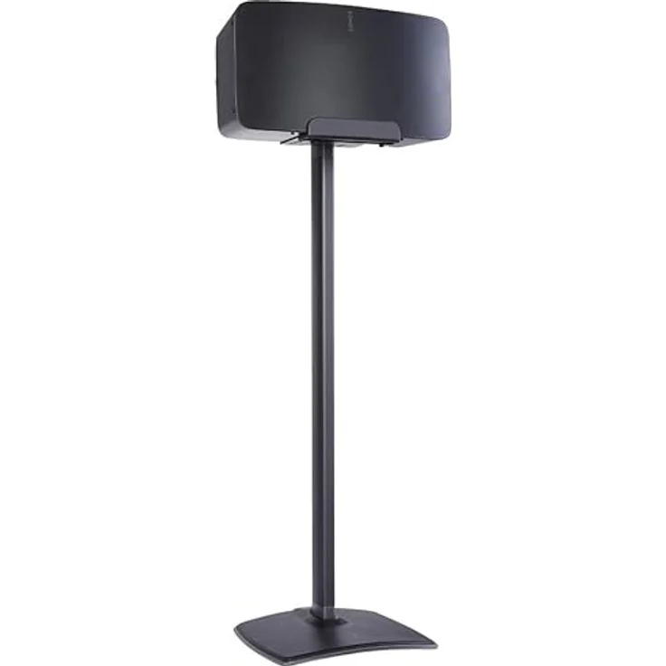 Sanus WSS52-B2 (schwarz) Kabelloser Lautsprecherständer für Sonos Five und Play: 5 - Stabiler Aluminiumständer mit sicherer Passform und Tippschutz – Bild 4