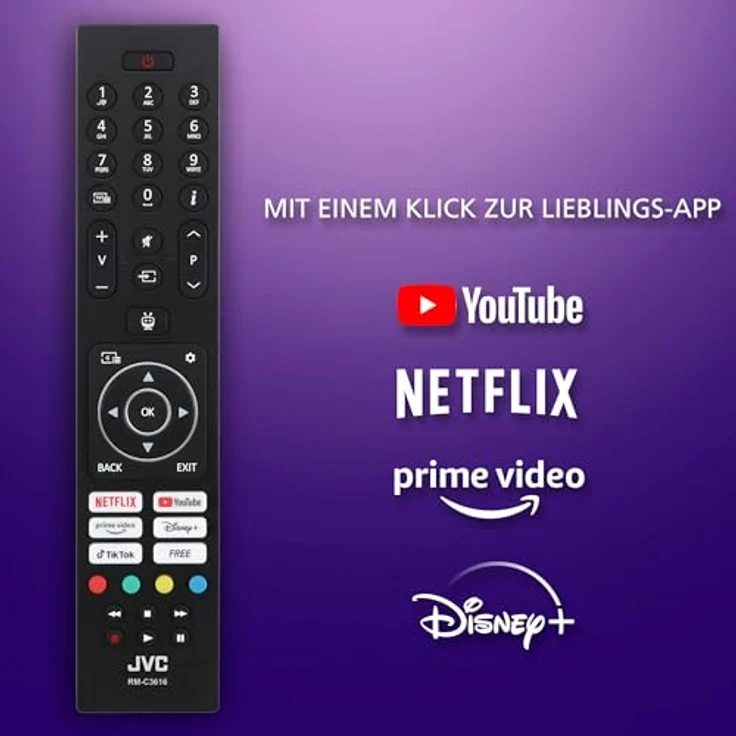 JVC LT-43VF7555, 43 Zoll Smart TV Powered by TiVo, Full HD, HDR, Triple-Tuner, LED Fernseher, Schwarz – Bild 5