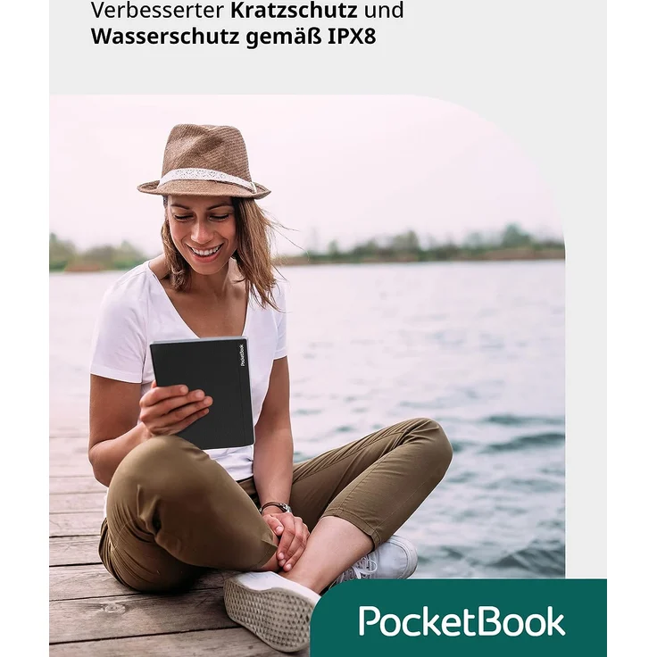 PocketBook e-Book Reader InkPad 4 (deutsche Version) 32 GB Speicher, 19,8 cm (7,8 Zoll) E-Ink Carta 1200 Touch-Display – Bild 3